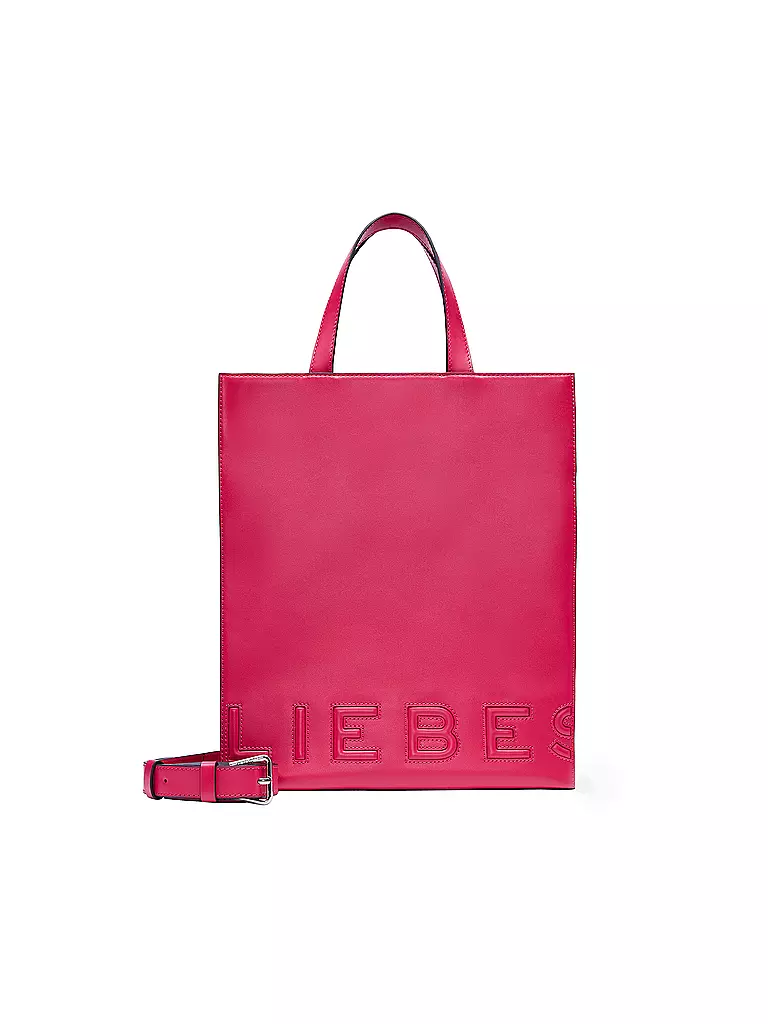 LIEBESKIND BERLIN | Ledertasche - Tote Bag PAPER BAG Medium | pink