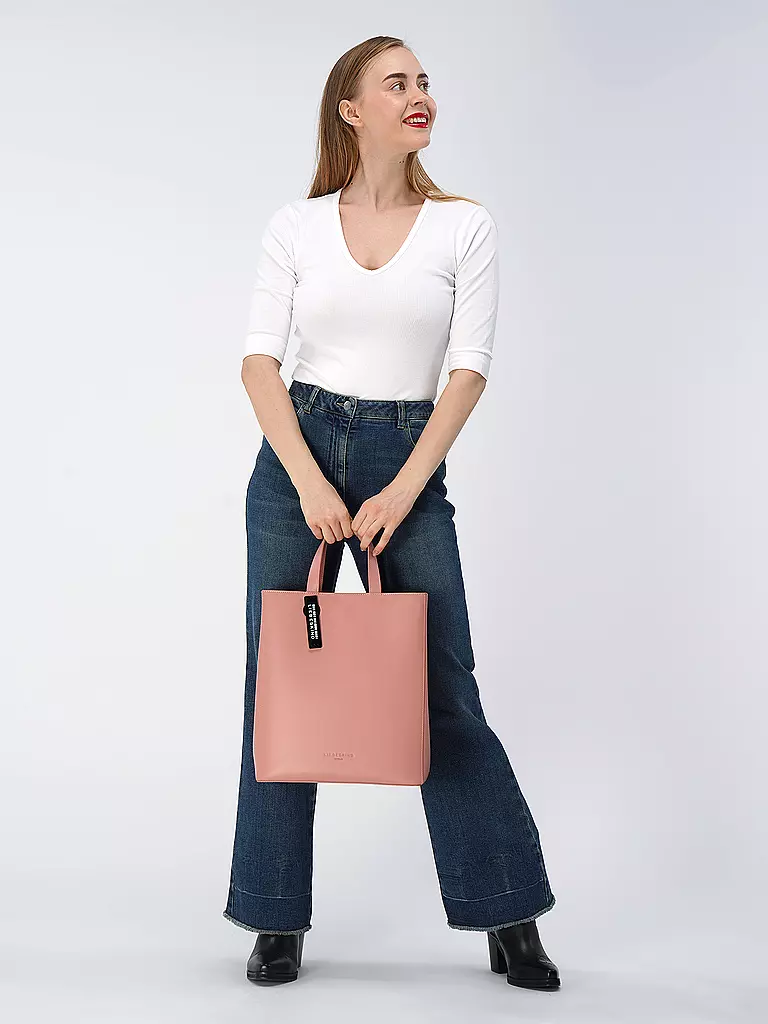 LIEBESKIND BERLIN | Ledertasche - Tote Bag PAPER BAG Medium | rosa