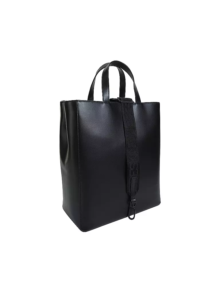 LIEBESKIND BERLIN | Ledertasche - Tote Bag PAPER BAG Medium | schwarz