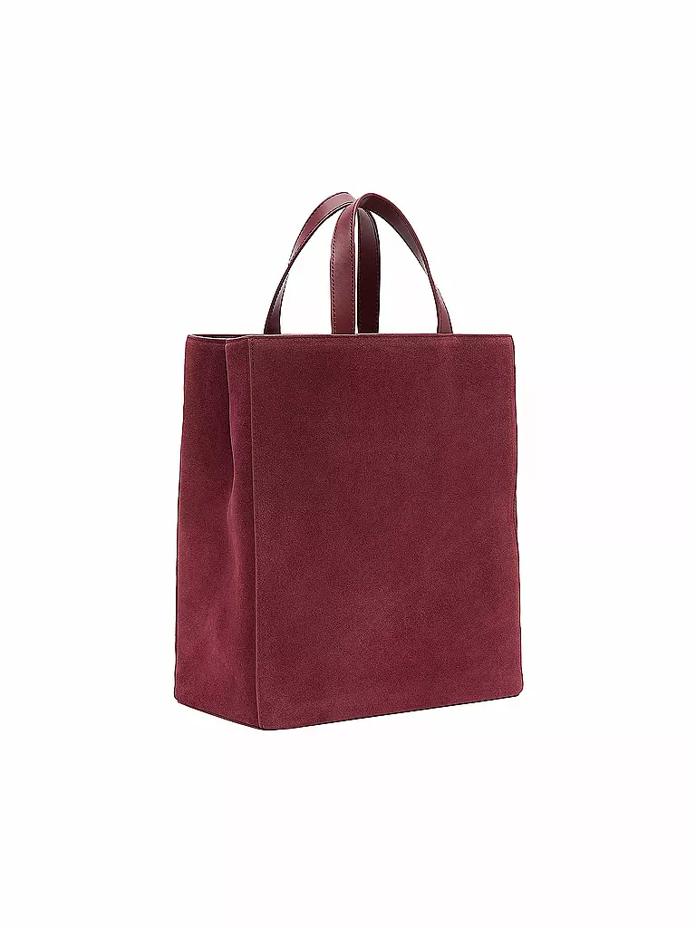 LIEBESKIND BERLIN | Ledertasche - Tote Bag PAPER BAG Medium | dunkelrot