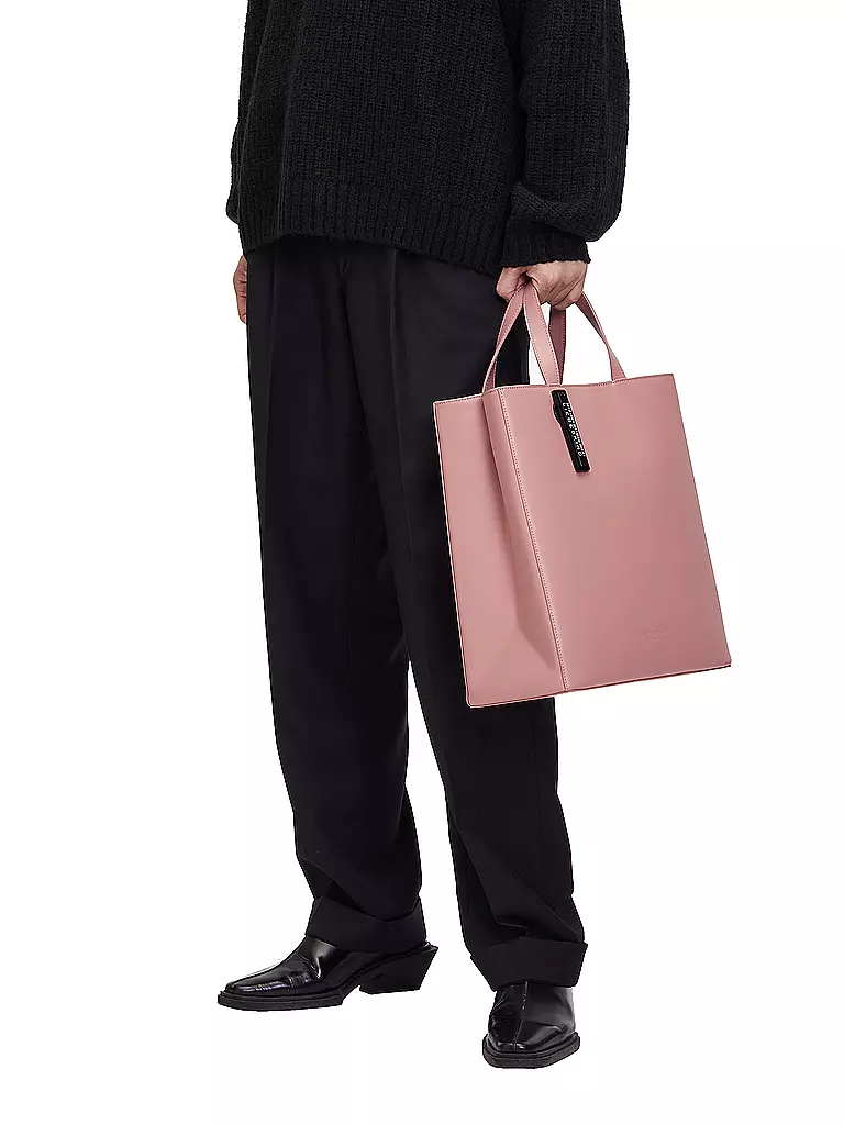 LIEBESKIND BERLIN | Ledertasche - Tote Bag PAPER BAG Medium | rosa