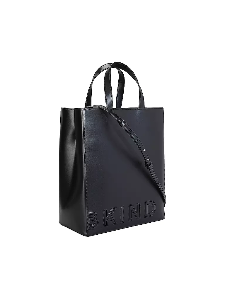 LIEBESKIND BERLIN | Ledertasche - Tote Bag PAPER BAG Medium | schwarz