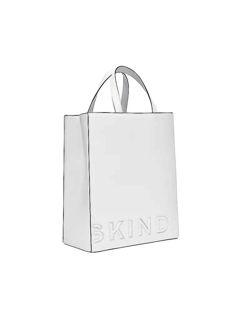 LIEBESKIND BERLIN | Ledertasche - Tote Bag PAPER BAG Medium | weiss