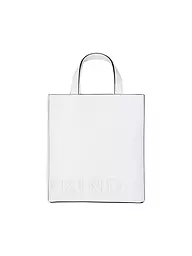 LIEBESKIND BERLIN | Ledertasche - Tote Bag PAPER BAG Small | weiss