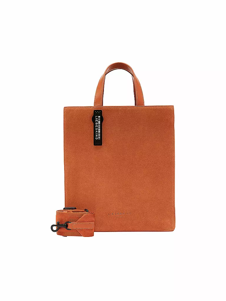 LIEBESKIND BERLIN | Ledertasche - Tote Bag PAPERBAG Medium | orange