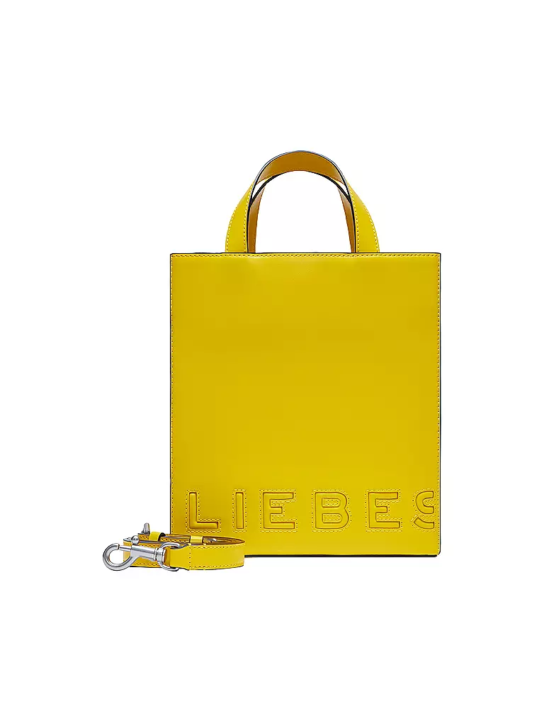 LIEBESKIND BERLIN | Ledertasche - Tote Bag Small | gelb