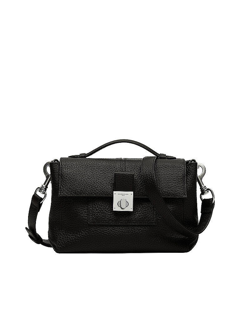 LIEBESKIND BERLIN | Ledertasche - Umhängetasche " Satchel S " | schwarz