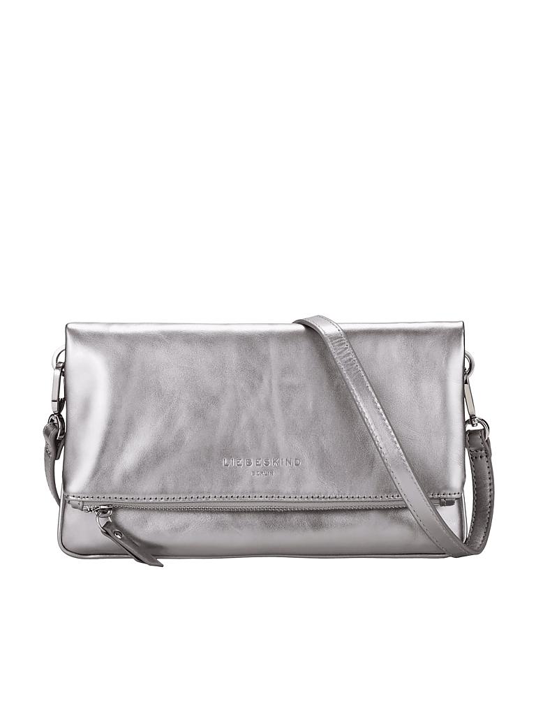 LIEBESKIND BERLIN | Ledertasche - Umhängetasche "Aloe" | silber