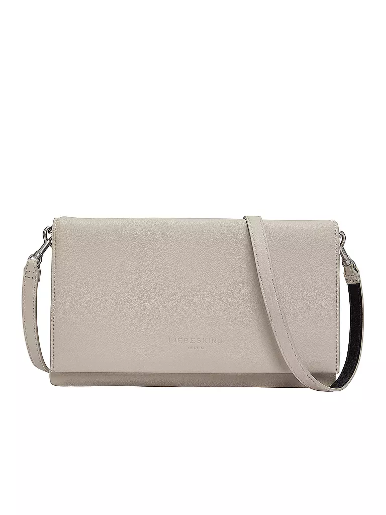 LIEBESKIND BERLIN | Ledertasche - Umhängetasche  ELOUSE CLUTCH Small | hellgrau