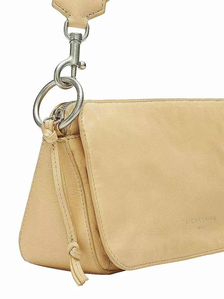 LIEBESKIND BERLIN Cuir sac à épaule bandoulière Clarice Crossbody Bag Orange