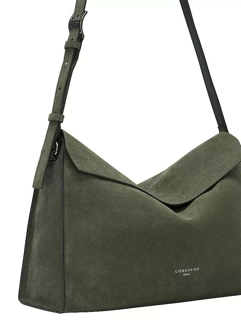 LIEBESKIND BERLIN | Ledertasche - Umhängetasche LORA Medium | grün