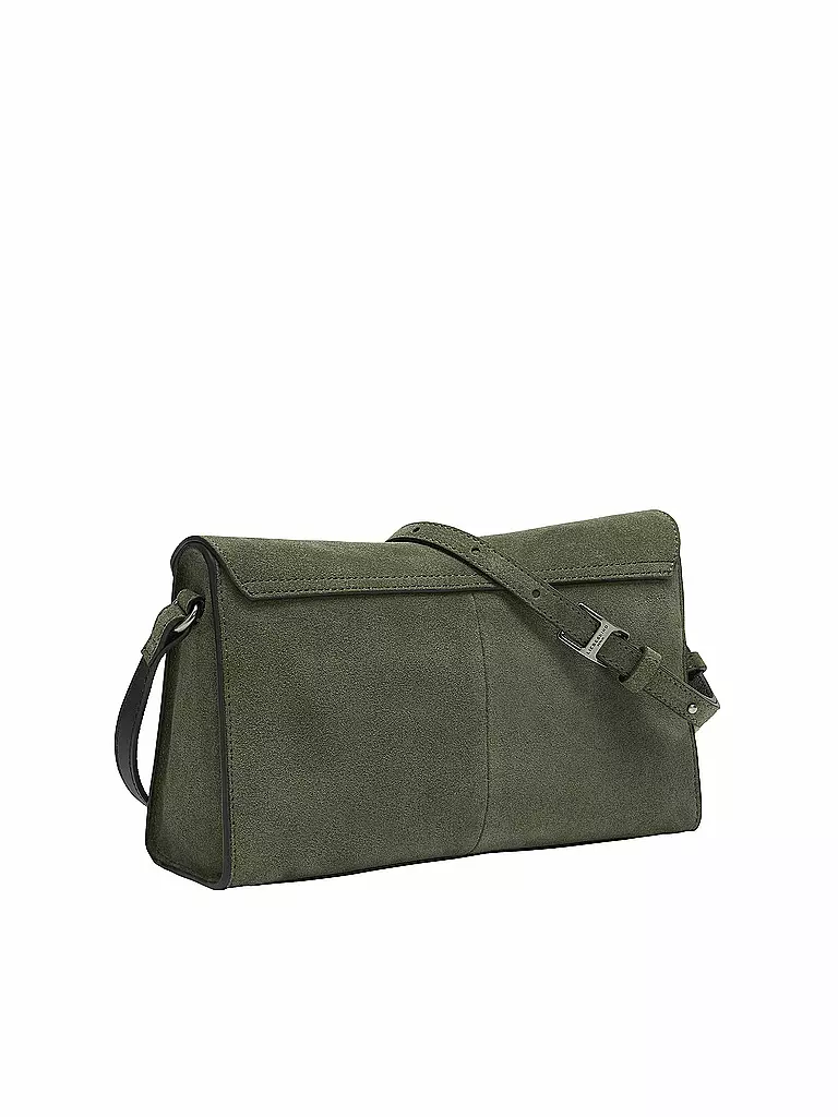 LIEBESKIND BERLIN | Ledertasche - Umhängetasche LORASmall | dunkelgrün