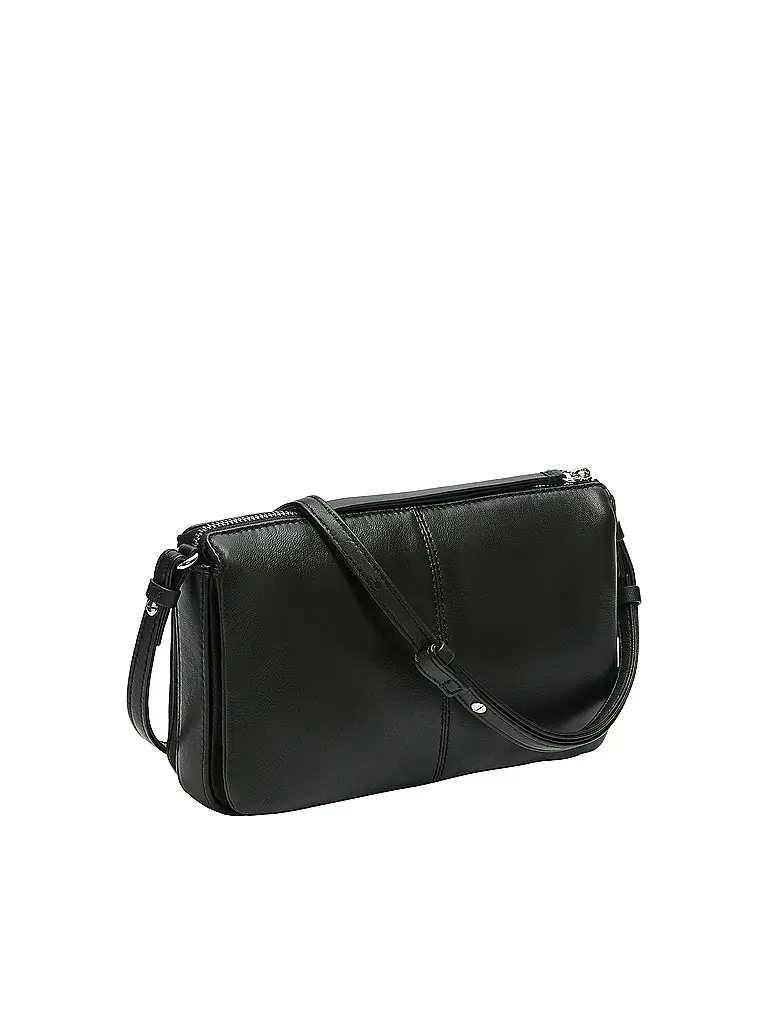 LIEBESKIND BERLIN | Ledertasche - Umhängetasche NINA S | Schwarz