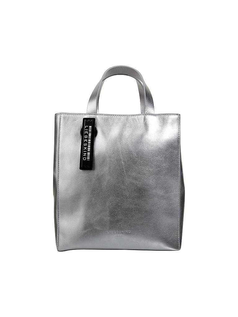 LIEBESKIND BERLIN | Ledertasche  | silber