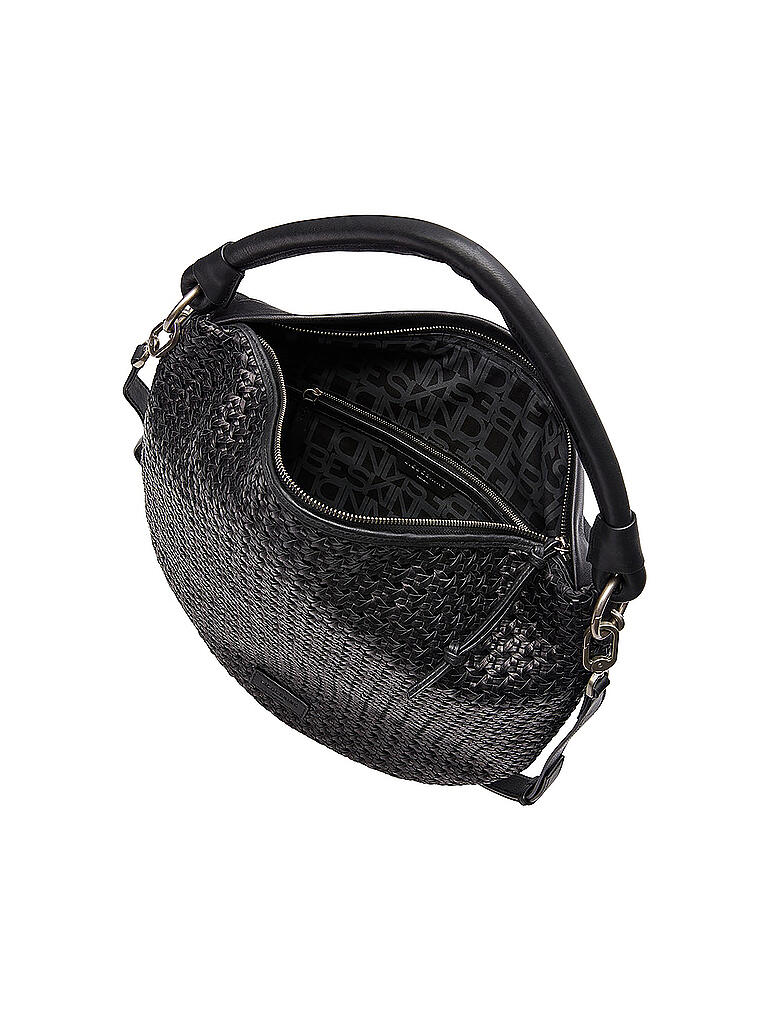 LIEBESKIND BERLIN | Ledertasche Hobo Flax L | schwarz