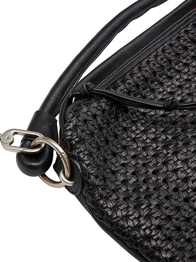 LIEBESKIND BERLIN | Ledertasche Hobo Flax L | schwarz