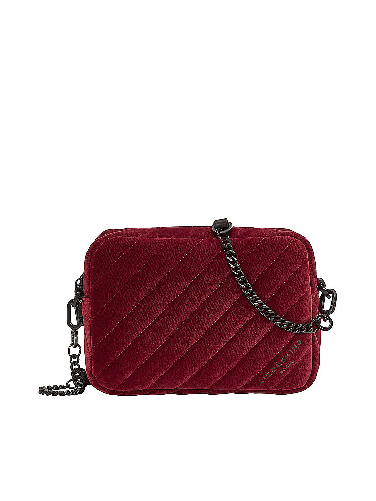 LIEBESKIND BERLIN | Samt Tasche - Crossbody Bag | rot