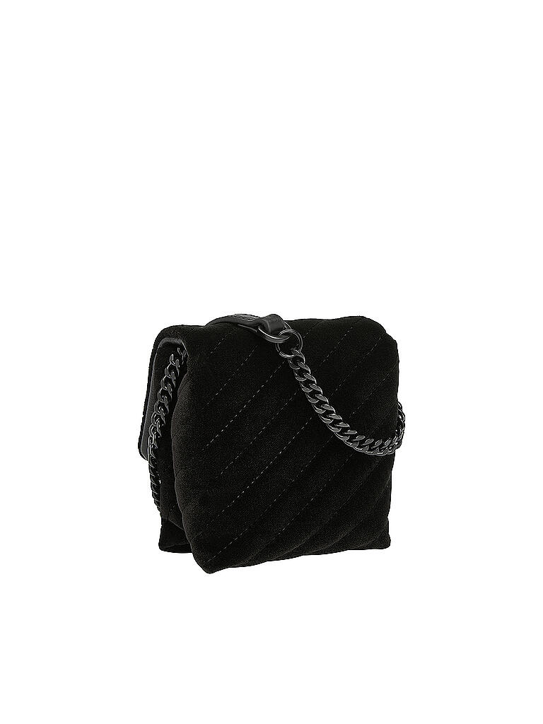 LIEBESKIND BERLIN | Samt Tasche - Crossbody Bag | schwarz