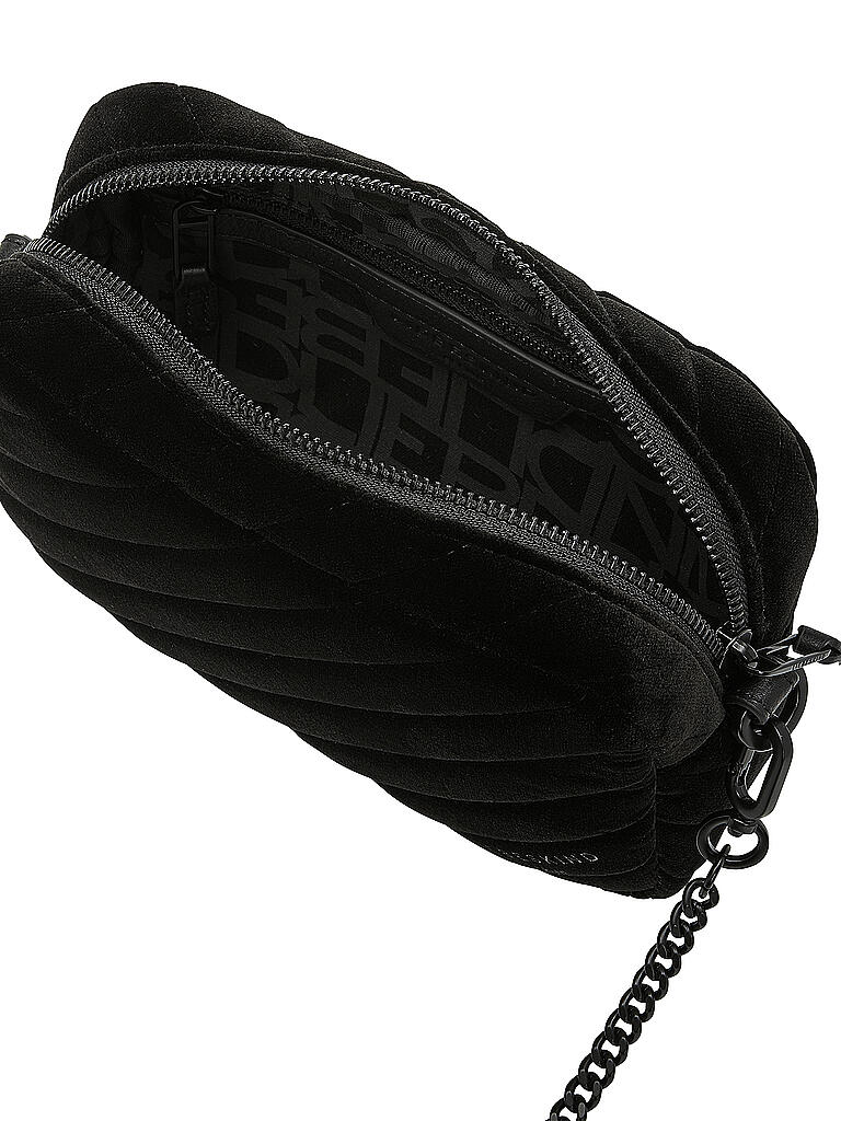 LIEBESKIND BERLIN | Samt Tasche - Crossbody Bag | schwarz