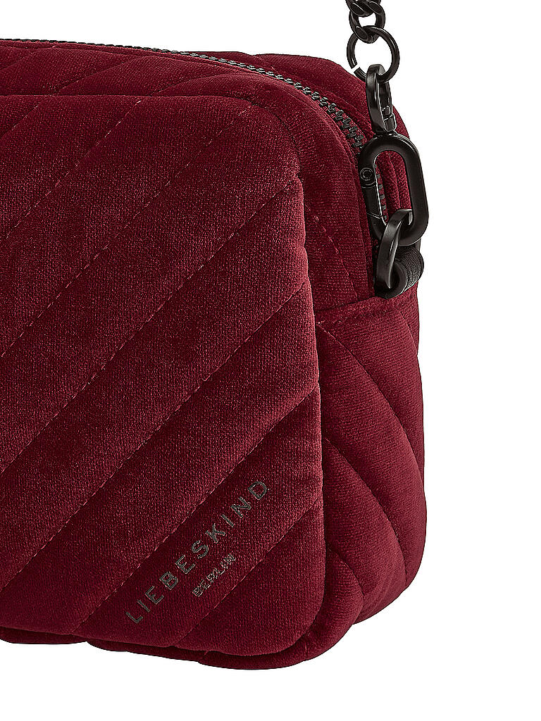 LIEBESKIND BERLIN | Samt Tasche - Crossbody Bag | rot