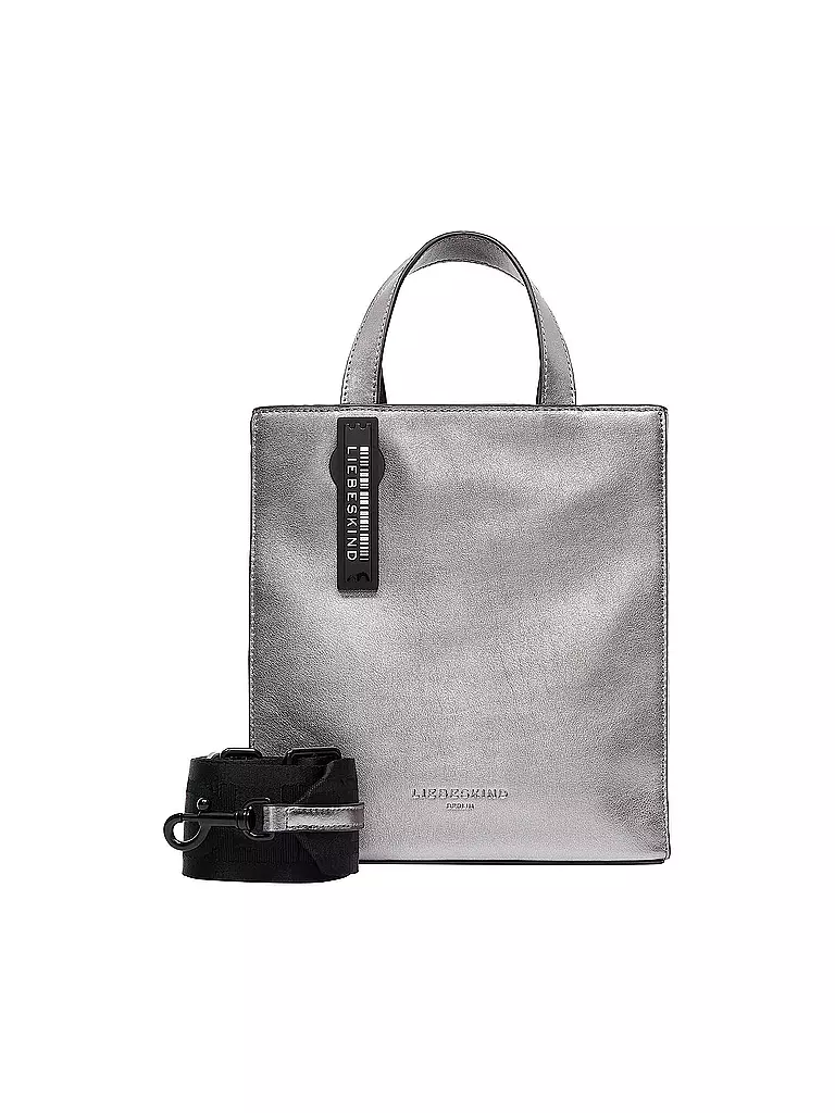 LIEBESKIND BERLIN | Tasche - Tote Bag PAPERBAG Small | silber