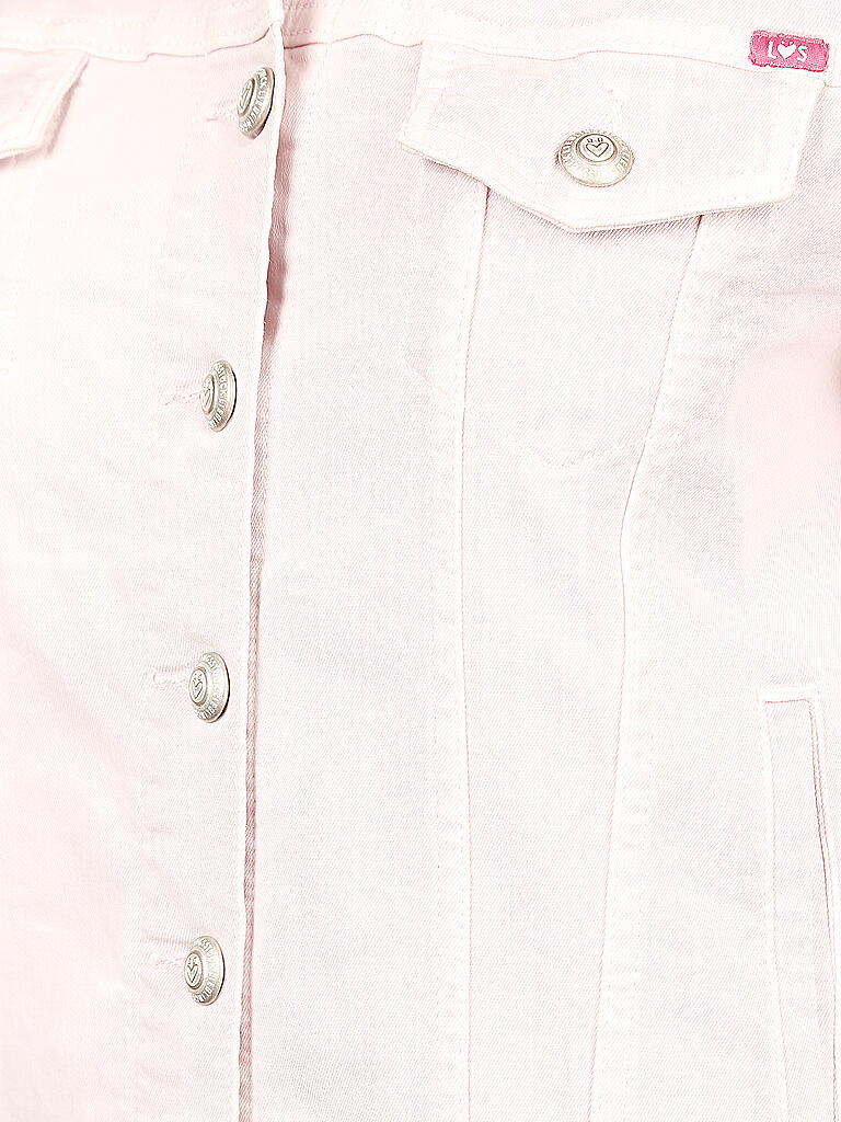 LIEBLINGSSTÜCK | Jeansjacke | rosa