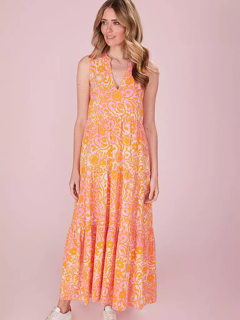 LIEBLINGSSTÜCK | Maxikleid  | orange