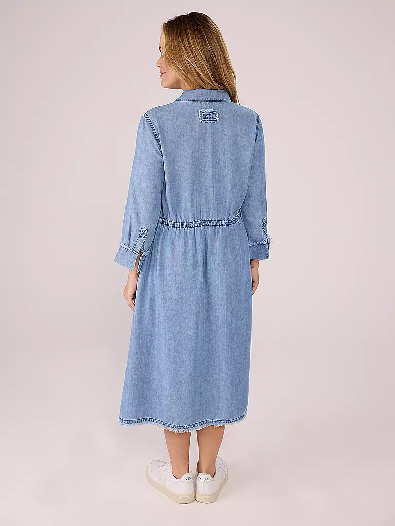 LIEBLINGSSTÜCK | Midikleid RYLDAL | blau