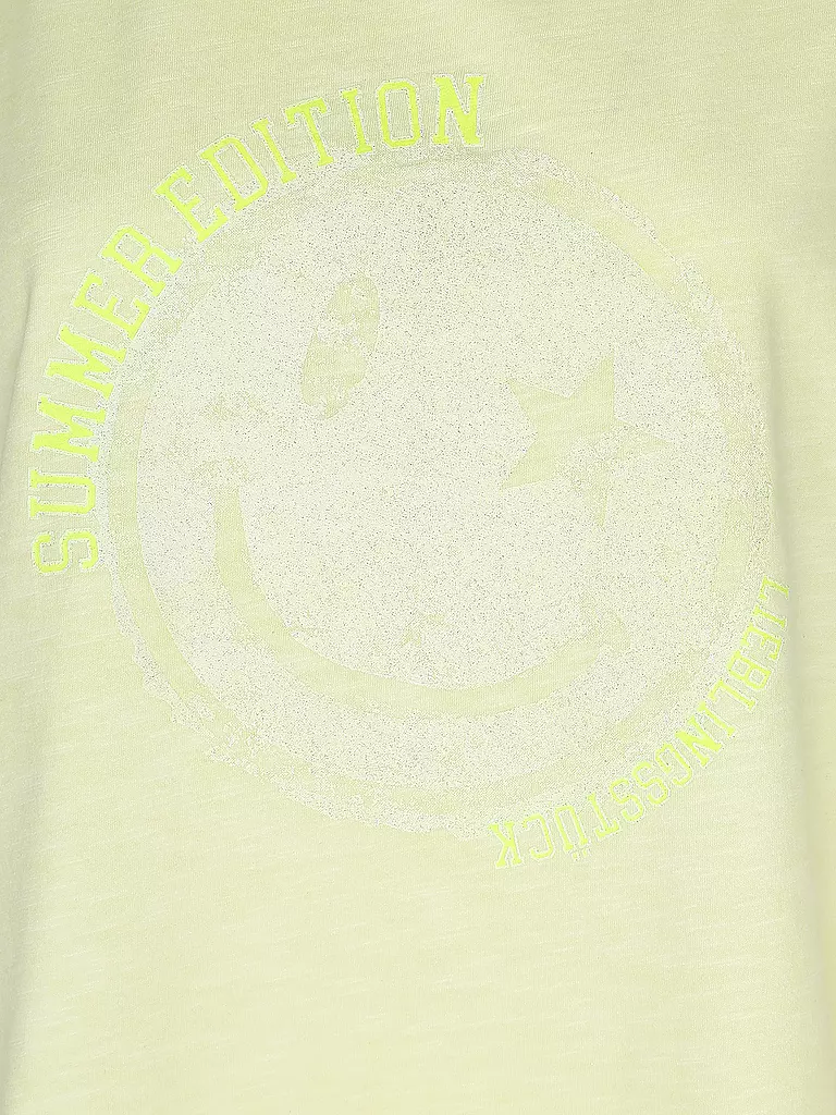 LIEBLINGSSTÜCK | T Shirt Smiley | gelb
