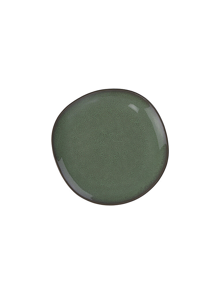 LIKE BY Speiseteller LAVE VERT 28cm dunkelgrün baby