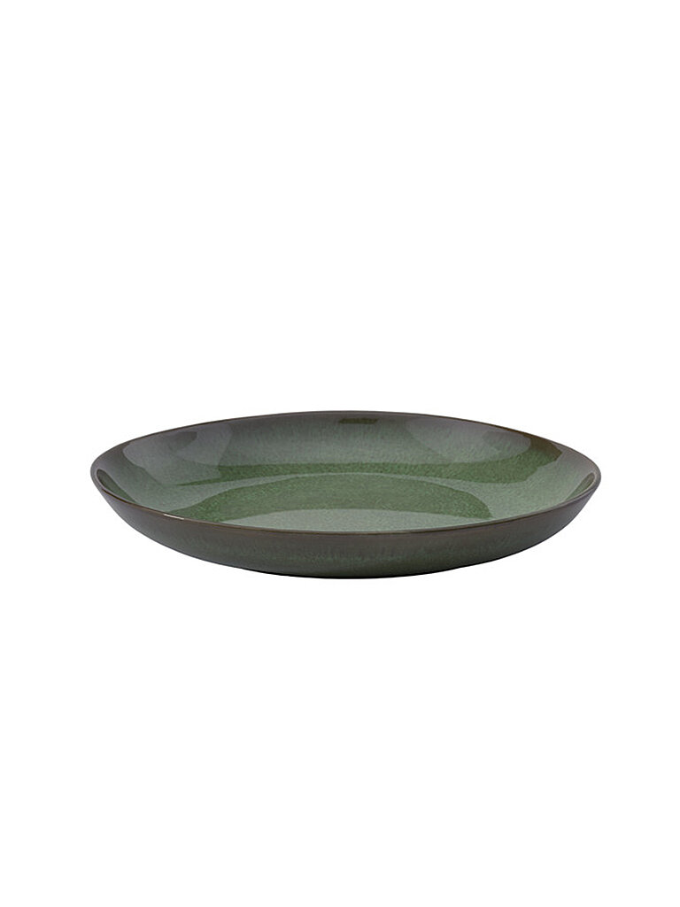 LIKE BY VILLEROY & BOCH Schale flach LAVE VERT 27cm dunkelgrün