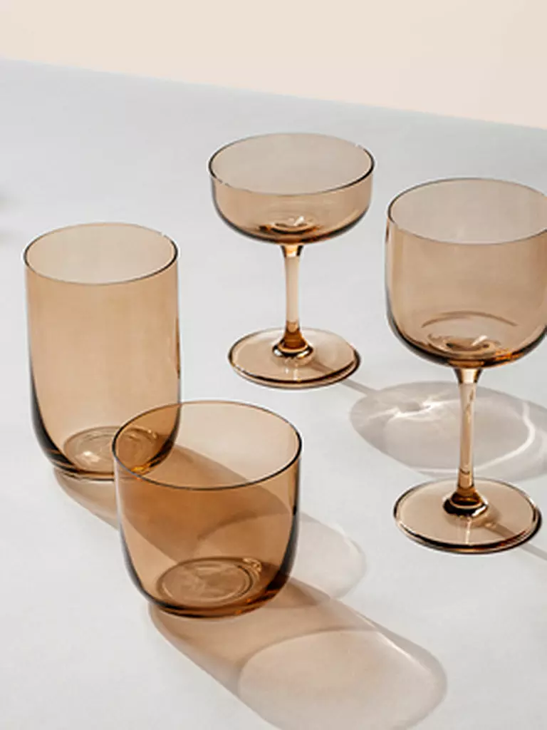 LIKE BY VILLEROY & BOCH | Longdrinkglas 2er Set LIKE 385ml Clay | grün