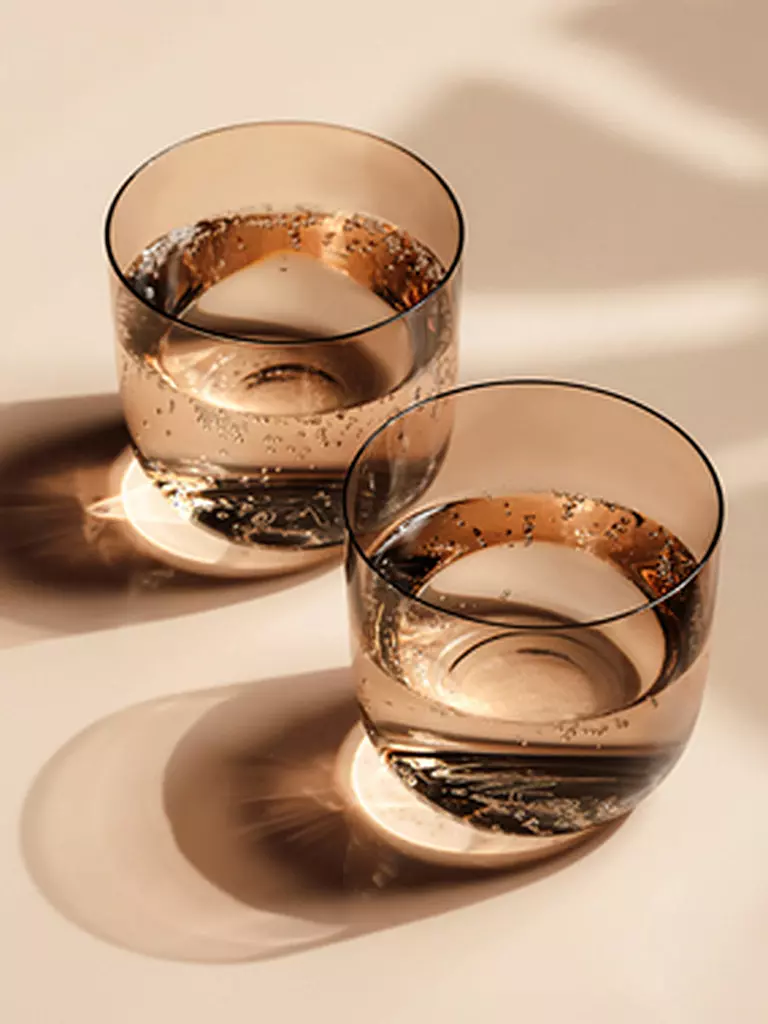 LIKE BY VILLEROY & BOCH | Wasserglas 2er Set LIKE 280ml Clay | grün