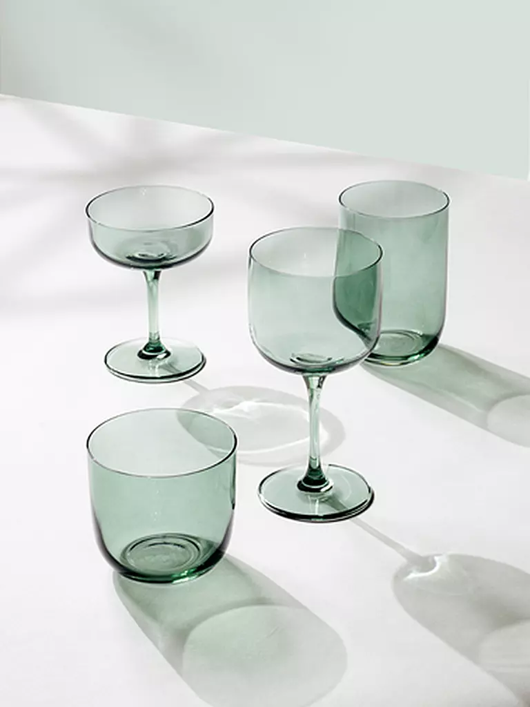LIKE BY VILLEROY & BOCH | Wasserglas 2er Set LIKE 280ml Sage | beere
