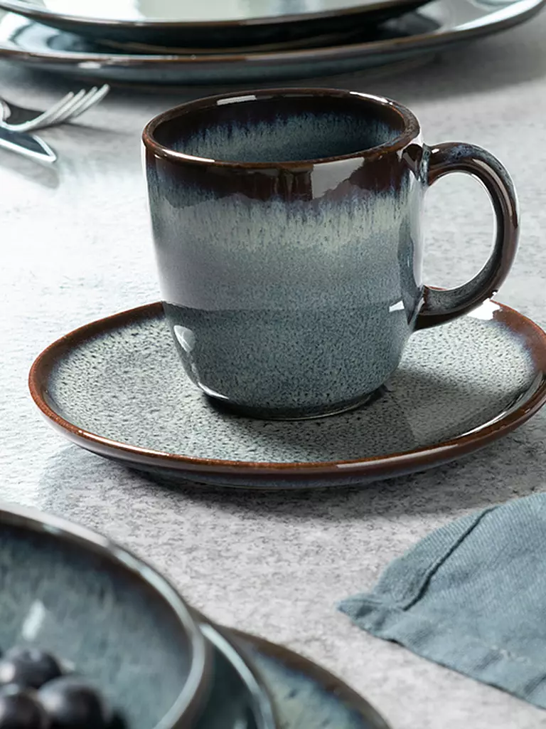 LIKE BY VILLEROY & BOCH | Kaffeeuntertasse 15,5cm lave gris | grau