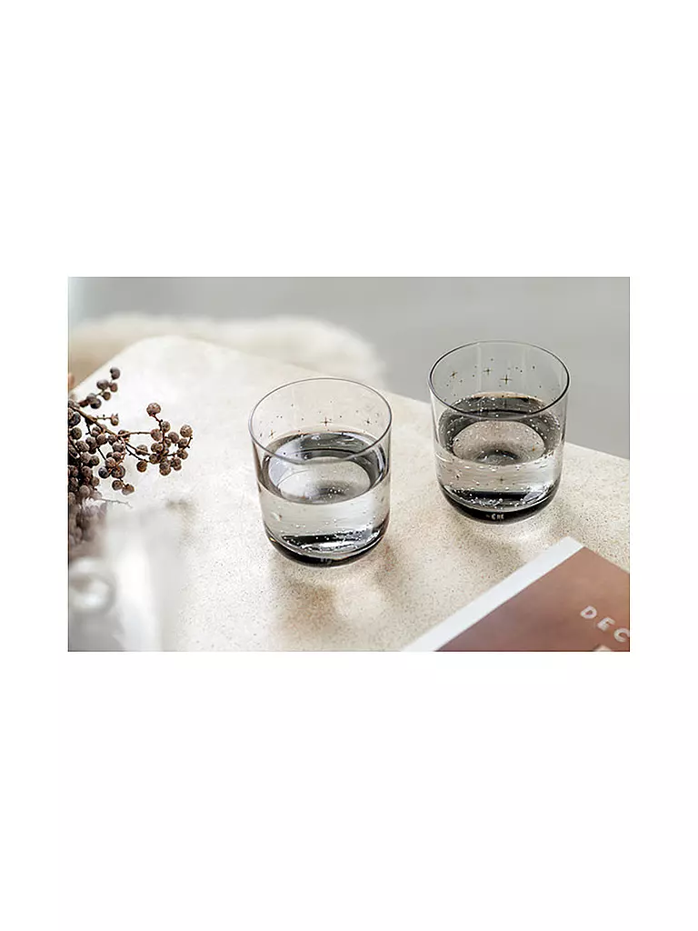 LIKE BY VILLEROY & BOCH | Wasserglas Set 2-tlg WINTER GLOW 200ml | weiss