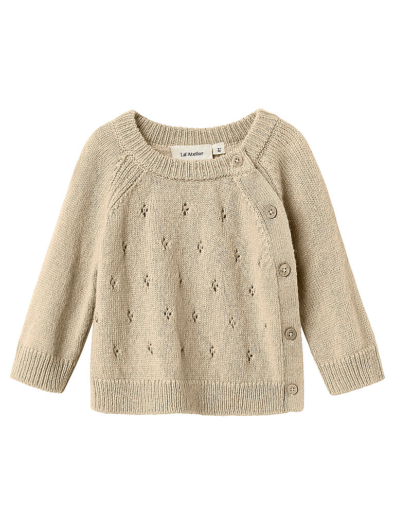 LIL ATELIER Baby PulloverNBNNALIO beige | 80