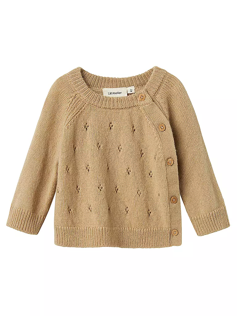 LIL ATELIER | Baby Pullover NBNNALIO | braun