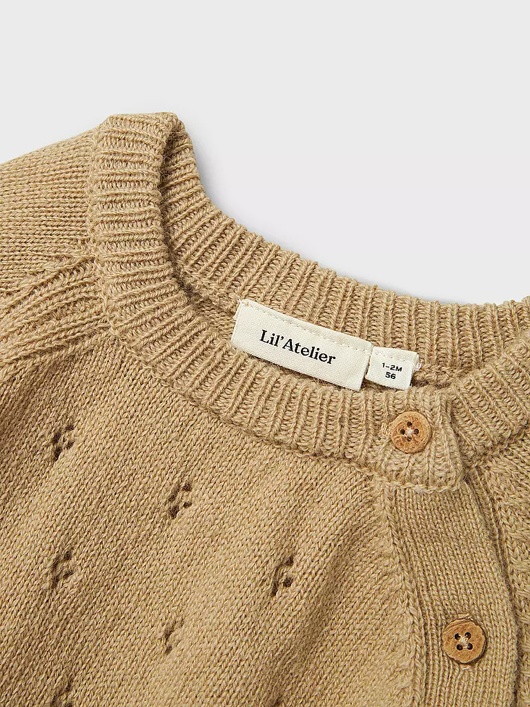 LIL ATELIER | Baby Pullover NBNNALIO | braun