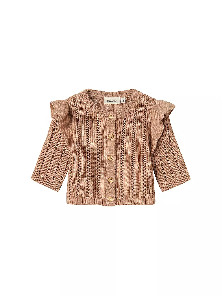 LIL ATELIER | Baby Strickjacke NBFNOMO | braun