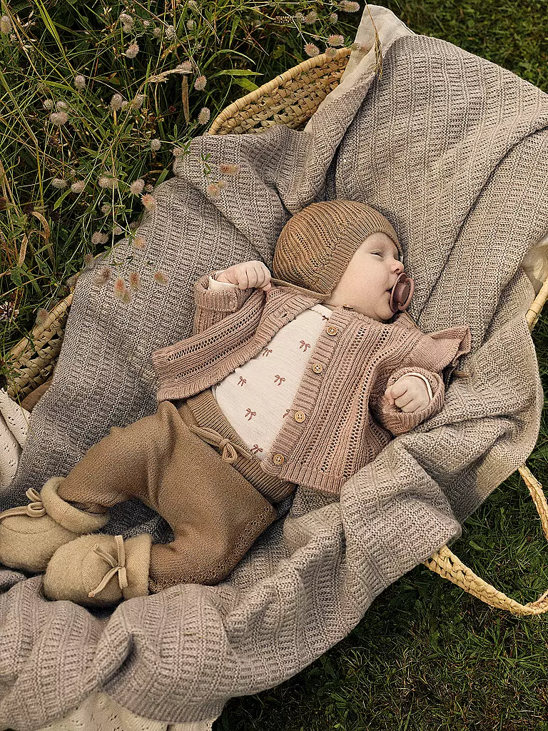 LIL ATELIER | Baby Strickjacke NBFNOMO | braun