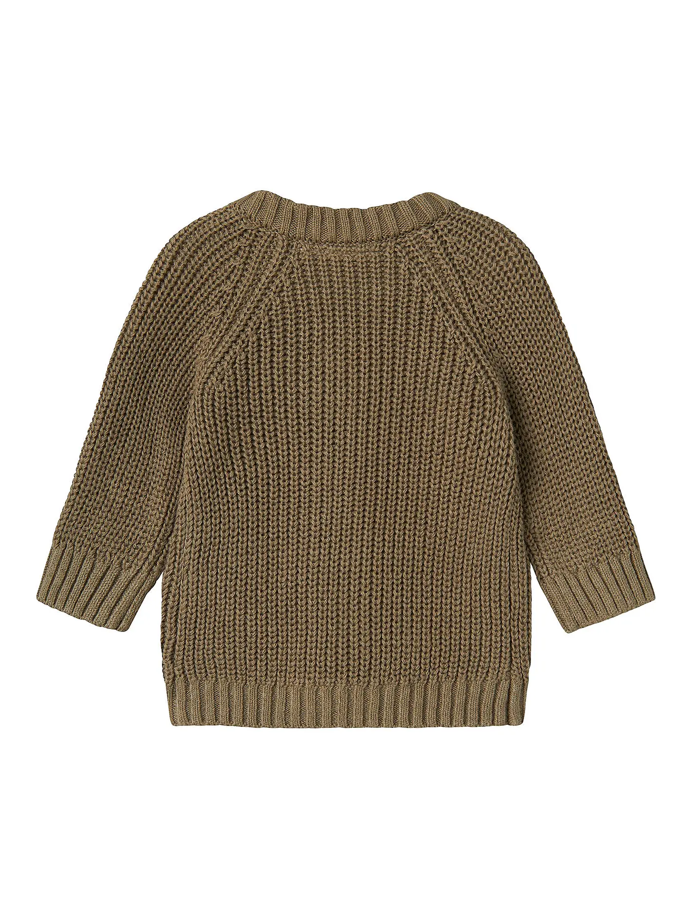 LIL ATELIER | Baby Strickjacke NBNEMLEN | olive