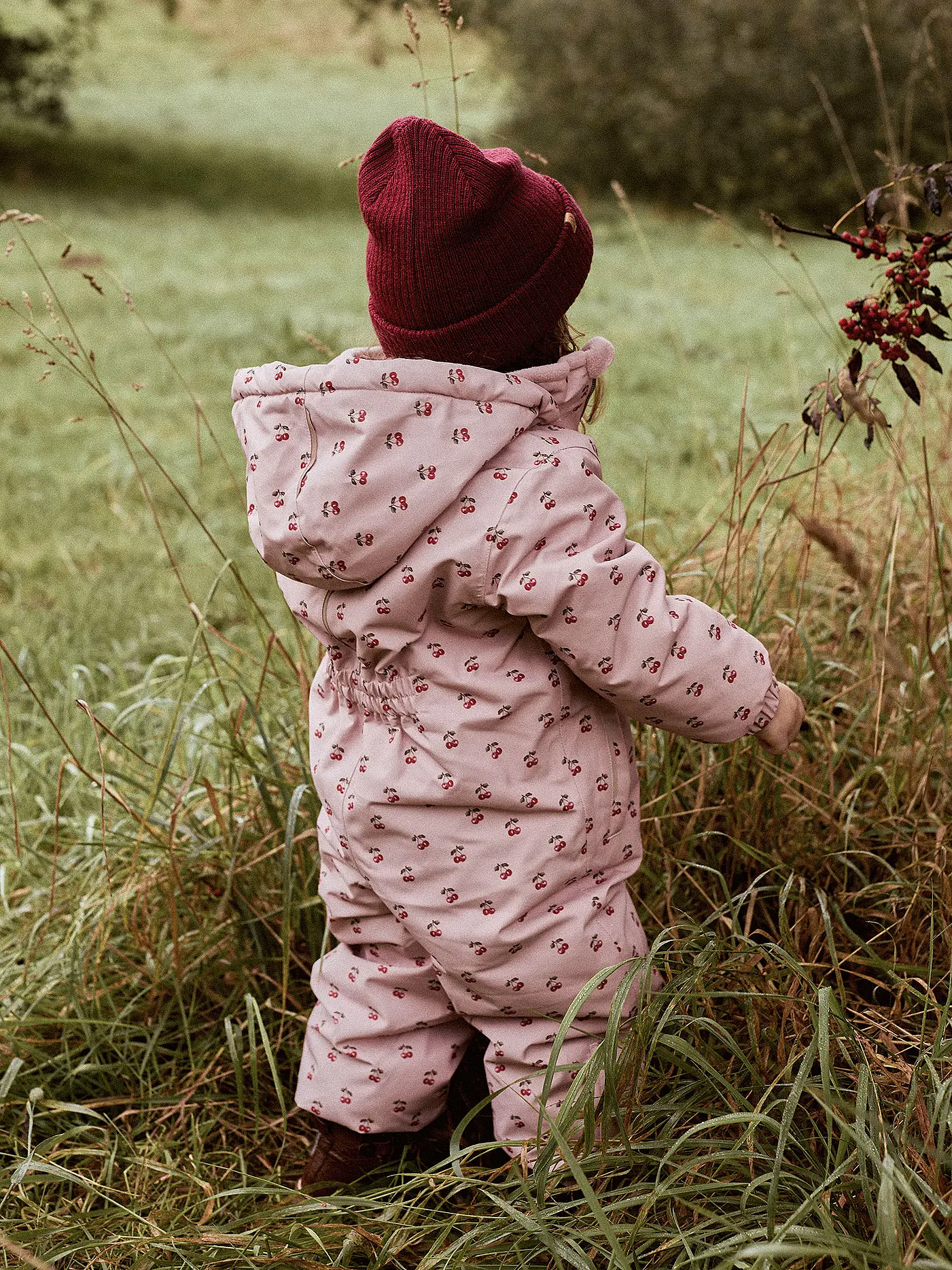 LIL ATELIER | Mädchen Mütze - Haube NMNNANSON | rot