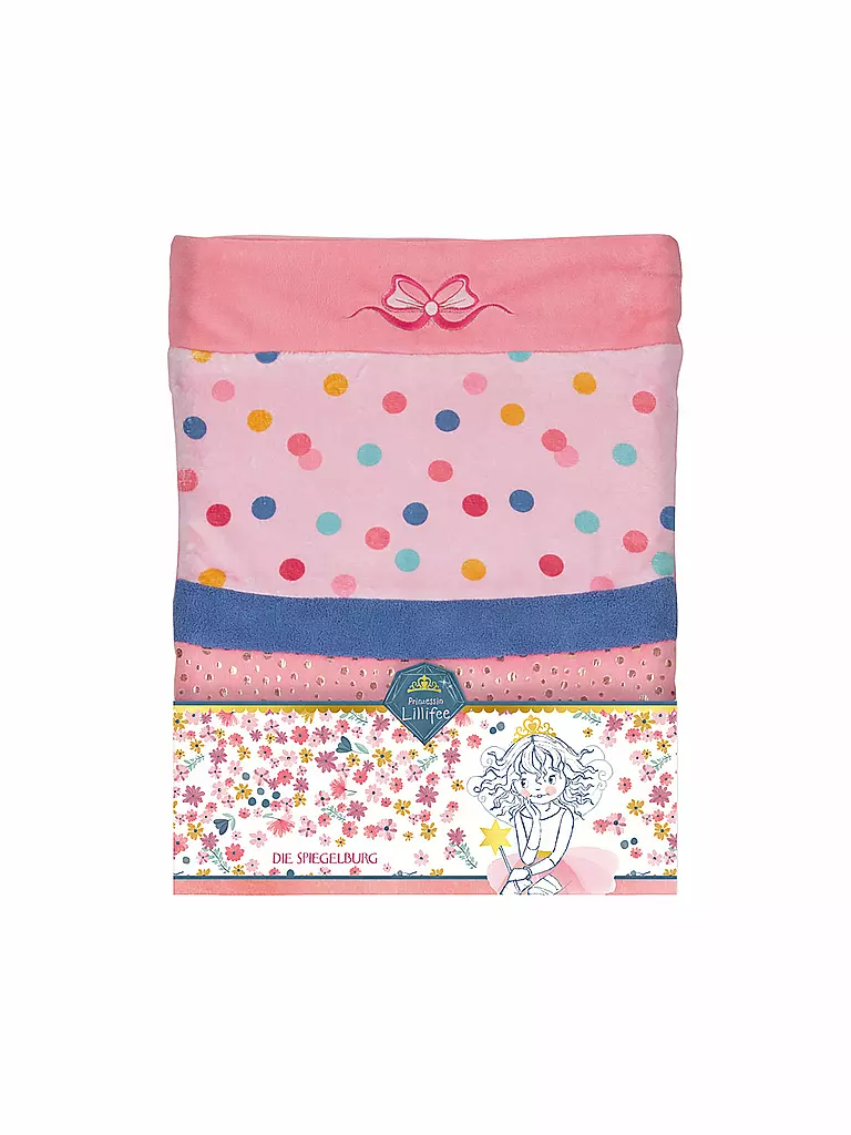 LILLIFEE | Kuschel-Schlafsack Pr.Lillifee (Glitter&Gold), ca. 50x110 cm | keine Farbe