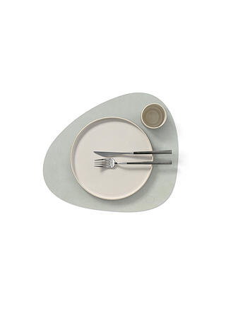 LIND DNA | Leder-Platzset 37x44cm NUPO oval Metallic