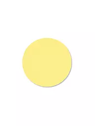 LIND DNA | Glasuntersetzer 10cm CIRCLE Yellow  | gelb