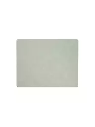 LIND DNA | Leder Tischset "Nupo" 35x45cm (Pastel Green) | olive