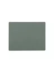 LIND DNA | Leder Tischset "Nupo" 35x45cm (Pastel Green) | hellgrün