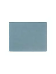 LIND DNA | Leder Tischset "Nupo" 35x45cm (Pastel Green) | hellblau