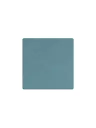 LIND DNA | Glasuntersetzer 10x10cm SQAURE  Red | hellblau
